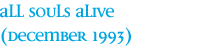 All Souls Alive heading